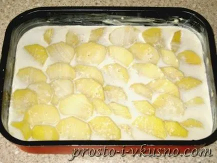 cartofi gratin