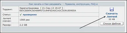 Instrucțiuni despre cum să descărcați torrent