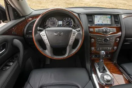 Infiniti qx80 (2017-2018), prețurile și specificațiile, fotografii și recenzie