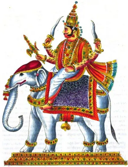 Indra, lumea de yoga