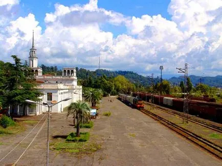 Cum se ajunge la Abhazia (Abhazia de frontieră Adler) Cum se ajunge la Abhazia