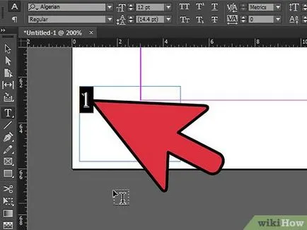 Cum se adaugă un număr de pagină în InDesign