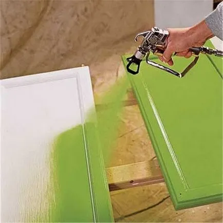 Cum și ce să picteze mobilier vechi (vopsea veche instrucțiunile de mobilier cu mâinile lor) Cum și ce să picteze mobilier vechi