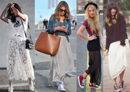 Cum și ce să poarte Converse - fotografii, stil, moda