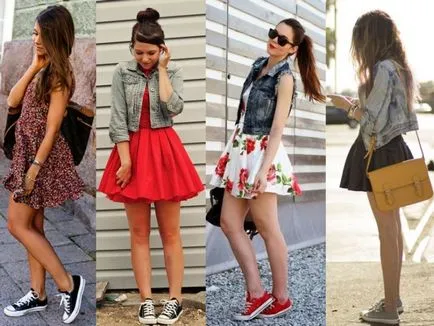 Cum și ce să poarte Converse - fotografii, stil, moda