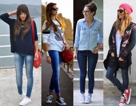 Cum și ce să poarte Converse - fotografii, stil, moda