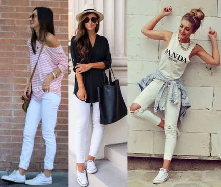 Cum și ce să poarte Converse - fotografii, stil, moda