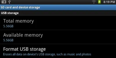 Cum de a conecta un android unitate flash USB