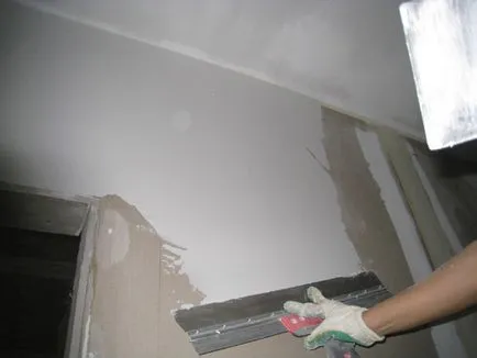 Cum să stea pe tapet gips-carton, portal de construcție
