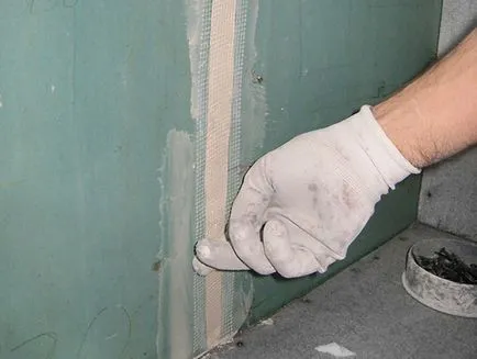 Cum să stea pe tapet gips-carton, portal de construcție