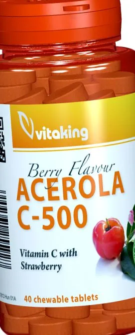 rágótablettával acerola rágótablettával