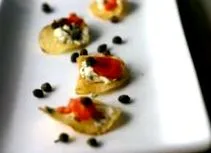 krémsajt bruschetta