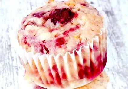 málna muffin