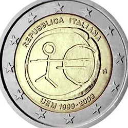 emlékérme eurós