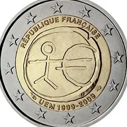emlékérme eurós