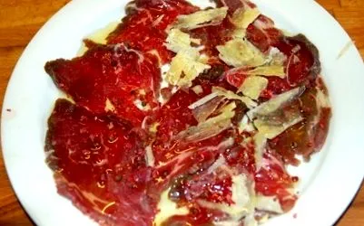 carpaccio készül