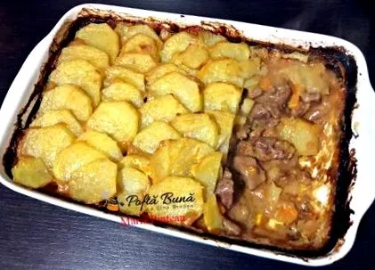 печен месо