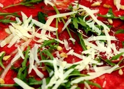 marhahús carpaccio