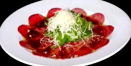 szeletekből carpaccio