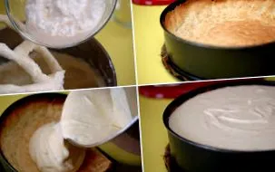 sajttorta túróval
