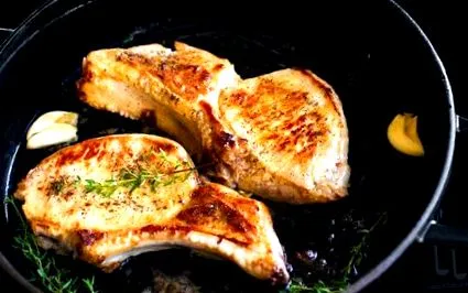 Grillezett sertésszelet