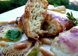 csirke mozzarella-val