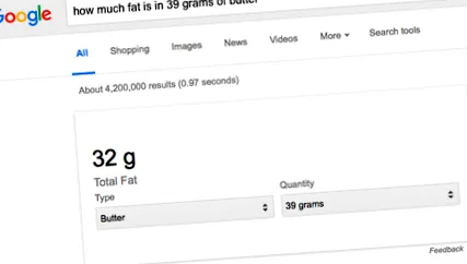 tányérján google