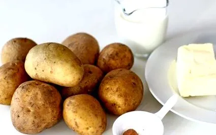 egyszerű burgonyapüré