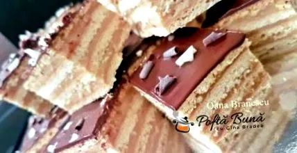 levelekkel torta