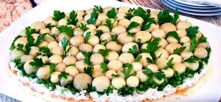 салата гъбена