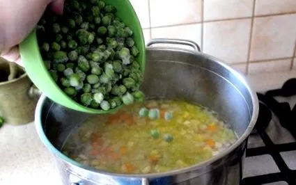 borsóleves