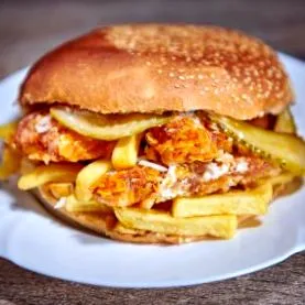 hamburgertojás