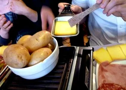 raclette fondü