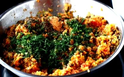 töltött vegán
