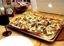 kiőrlésű pizza