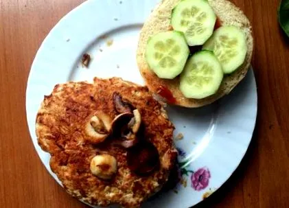egészséges hamburgerek