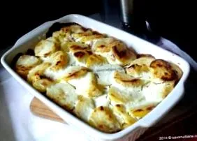 картопля беконом