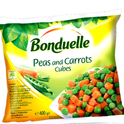 édes borsóval