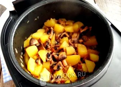 компир печурки