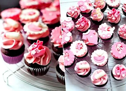 csokoládé cupcakes