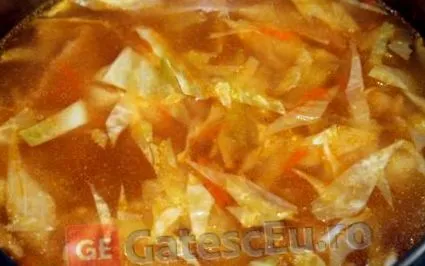 káposztaleves főzés