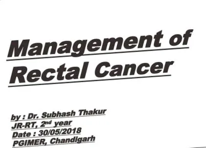 cancer colorectal