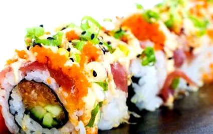 sushi tekercs