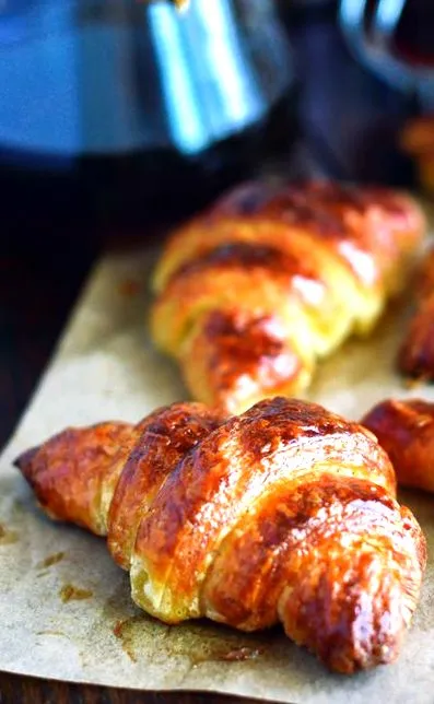összetett croissant