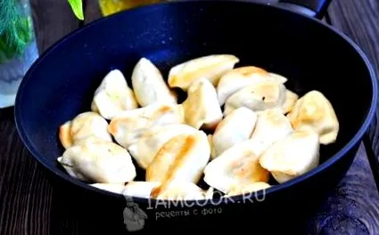 burgonyával Főtt gombóc