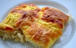 olvasztott vajjal