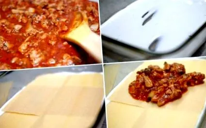 lasagna receptjei