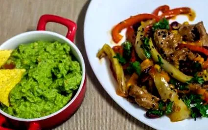 chilli fajiták