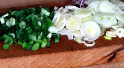 gombával póréhagymamártással