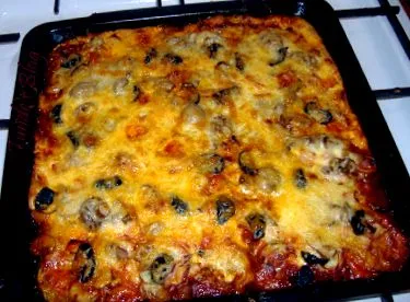felső pizza cukkinivel